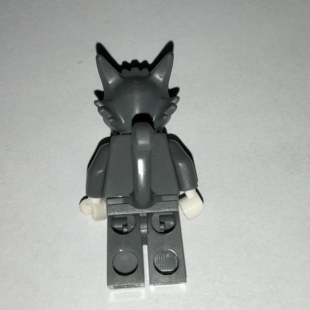 Lego Figure Toy Scratchy Cat Gray Simpsons